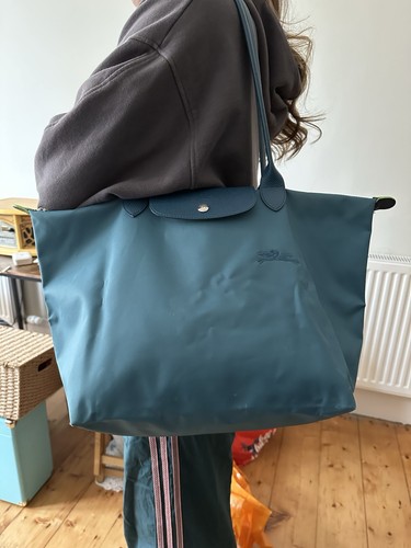 Longchamp pliage peacock - longchamp,