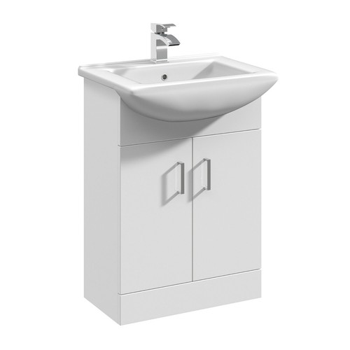 550mm door basin vanity unit - basin,