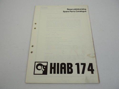 Hiab 174 loading crane - loading,