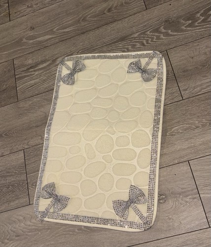 Cream and silver romany bling - cream,