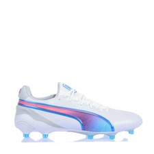 Men's Puma King Ultimate FG/AG Football Boots in White