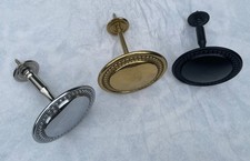 Bead Edge Black Lge. & Small Curtain Holdback  from £3.99per SET - NEW