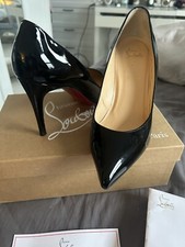 Christian Louboutin Heels Burgandy with Original Box - Size 41.5