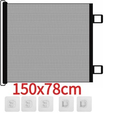 Retractable Pet Gate,No Drill