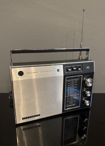 Vtg 1970s panasonic weather - panasonic, am