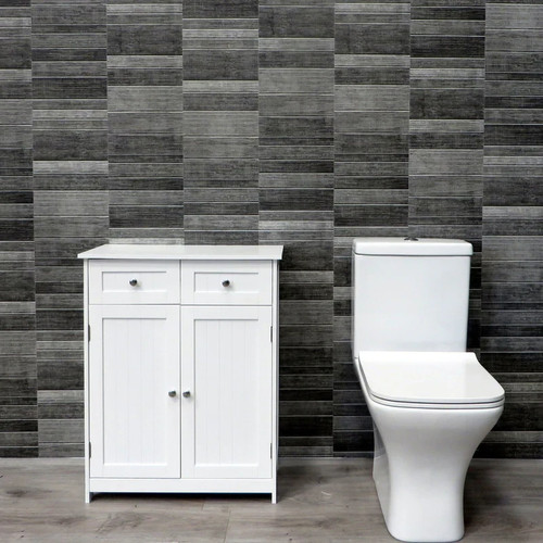 Dark grey small - dark, bathroom