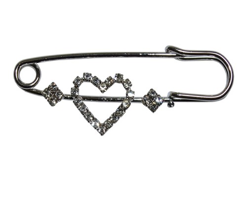 New diamante pearl - new, pin