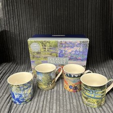 Leonardo Artists Collection 4 Fine China Mugs Set -  Monet  
