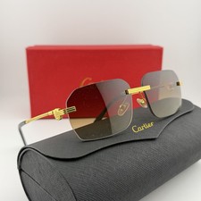Cartier C Rimless Gold Frame
