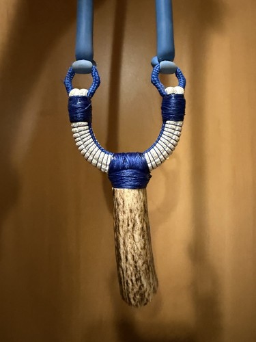 Deer handle catapult - catapult, slingshot