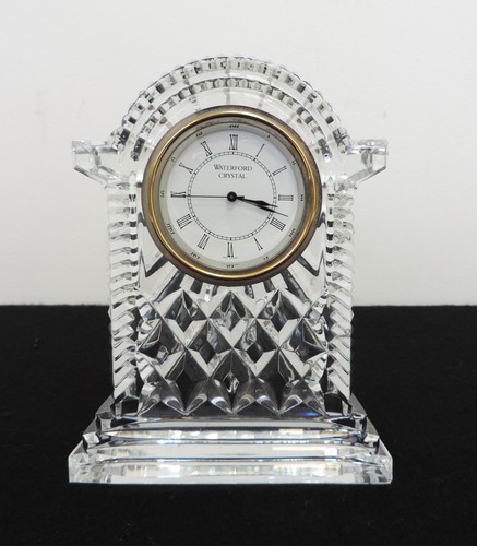 Waterford crystal clock roman - crystal,
