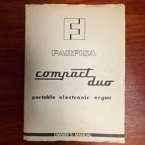 Vintage farfisa compact duo - farfisa,
