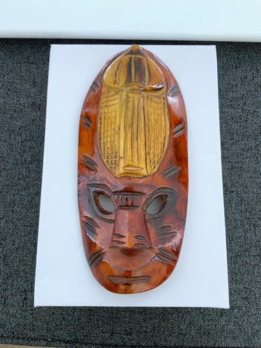 Tribal wooden fijian tiki - wooden,
