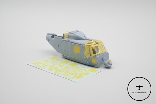 Airfix westland lynx mask - 1:48,