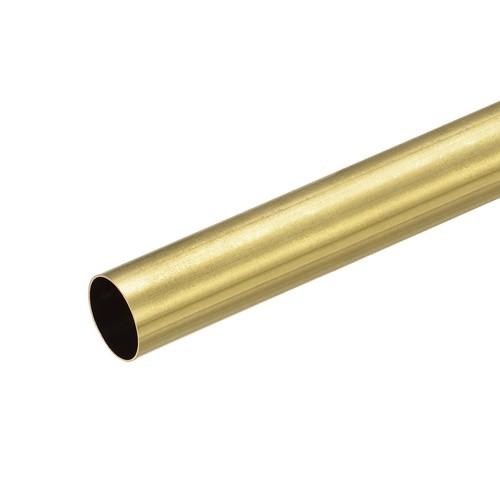 Brass round tube 18mm 5mm - tube, 0.5mm