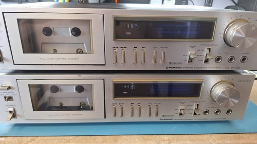 Two pioneer 300 stereo - ct-300,