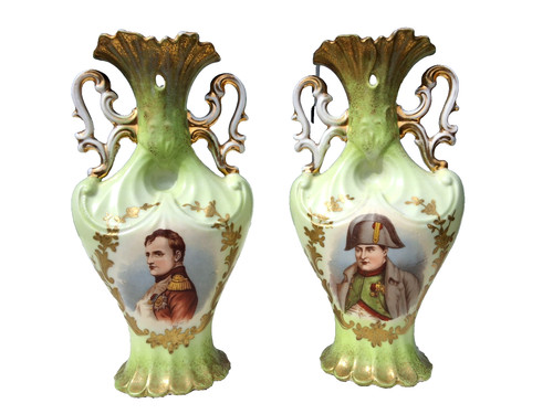 Pair antique victoria - pair, carlsbad