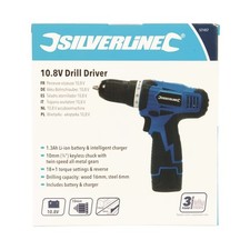 Silverline Tools 521457 10.8V Drill Driver