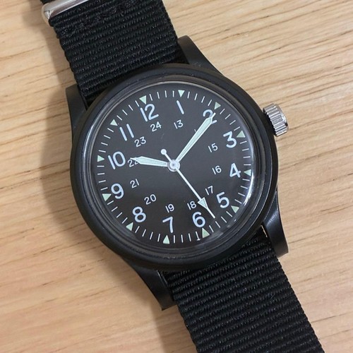 Military watch from daiso - military, new