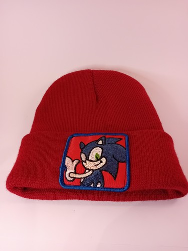 Sonic the hedgehog knitted - hedgehog,