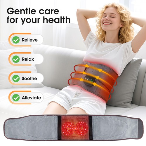 Heated back waist massager - heated,