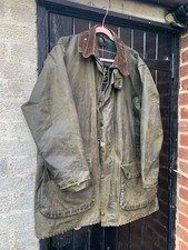 VINTAGE, WELL WORN  BARBOUR