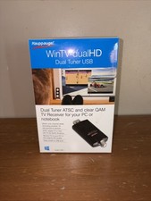Hauppauge 1595 WinTV-DualHD Dual USB 2.0 HD TV Tuner for Windows PC Open Box New