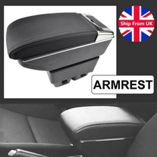 For Ford Fiesta mk7 09-17 Centre Console Armrest Storage Box Organiser