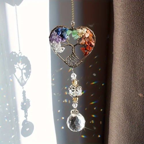 Rainbow crystal sun catcher - rainbow,