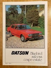 Datsun Bluebird Brochure July