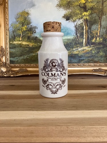 Vintage colman mustard pot - colman’s,