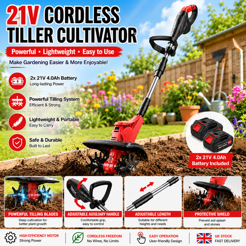 Cordless electric garden gear - electric,