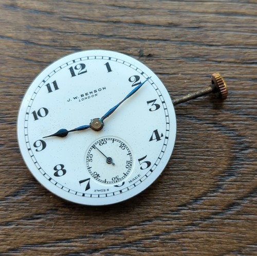 1930s benson watch movement - 1930s,