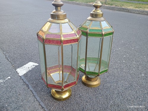 Vintage brass moroccan - brass,
