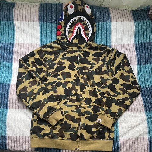 Bape zip camo - up, hoodie