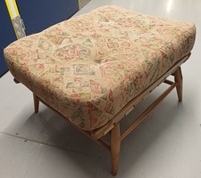 Ercol 443 Vintage Extenstion Stool/Footstool - Blonde Finish