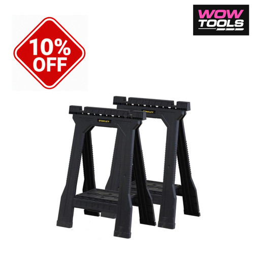 Stanley junior sawhorses twin - stanley,