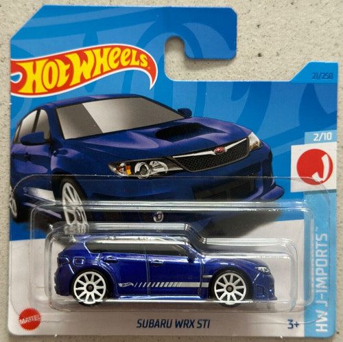 2023 hot wheels subaru wrx - hot, sti