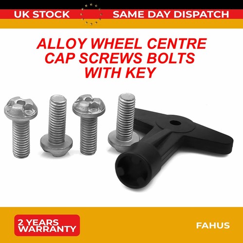 Alloy wheel centre cap - alloy, screws