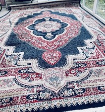 large PERSAIN Afghan CARPET RUG  190cmx110 handmade wool,