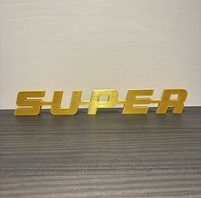 Scania Super Badge - Grille Badge - Gold