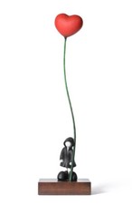 Mackenzie Thorpe  "Lean on Love" Sculpture