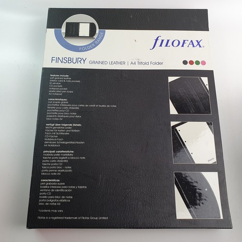 Filofax finsbury trifold - a4,