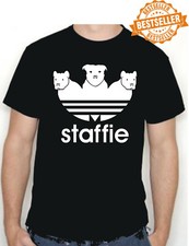 UNISEX Spoof Staffie Dog T-Shirt / Chav / Sport / Birthday / Xmas / Size XXL