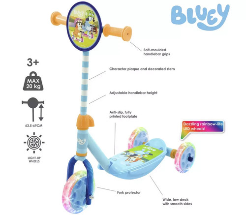 Bluey tri lite - bluey, scooter