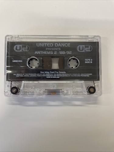 United dance rave cassette - united,