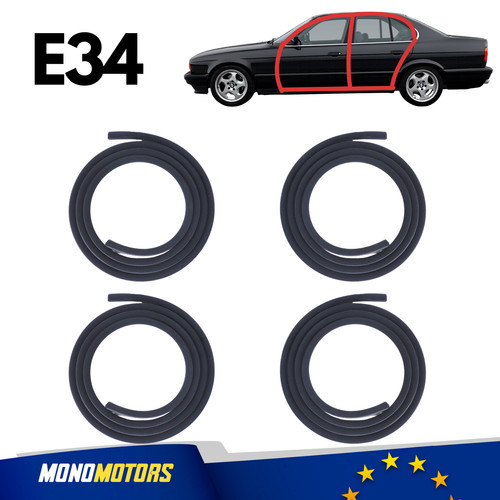 Rubber door seal set - door,