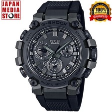 CASIO G-SHOCK MT-G MTG-B3000B-1AJF Black Bluetooth Solar Atomic Men Watch JAPAN