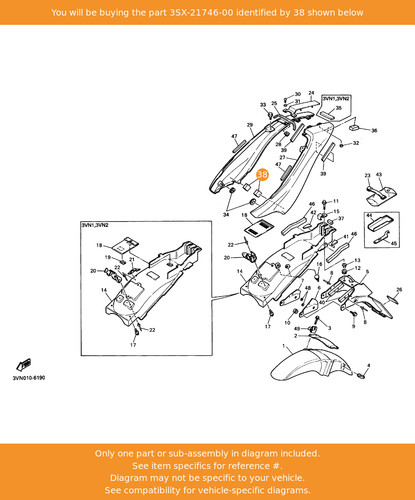 Yamaha damper 3sx 21746 00 - damper,, 3sx-21746-00
