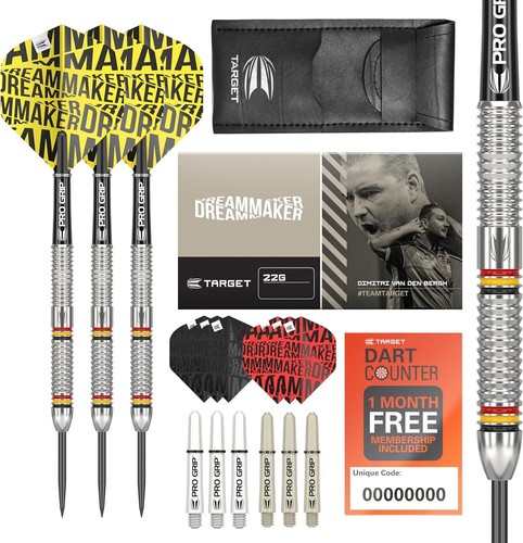Target darts set dimitri - set, van